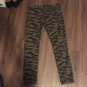 Hudson LA camo jeans